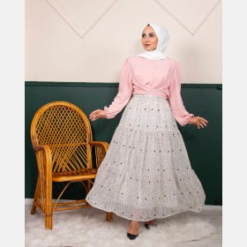 شيفون  مبطّن~ SK-00115