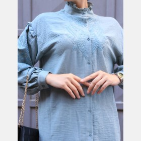 قميص عملي ساده  ~ فضفاض (SH -0239)