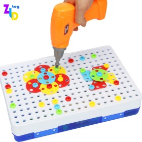 لعبة البناء والتركيب بالدريل