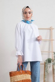 بلوز كتّان ساده ~ رسمي (SH -0209)