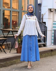 كتّان مطرز~   SH-0234