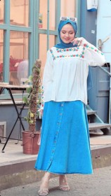 كتّان مطرز~   SH-0234