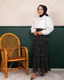 شيفون  مبطّن~ SK-00115