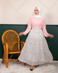 شيفون  مبطّن~ SK-00115