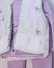 طقم شتوي 3 قطع فيست موف فرو