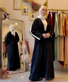 عباءه شرعيه طويلة ~ (ID-00207)