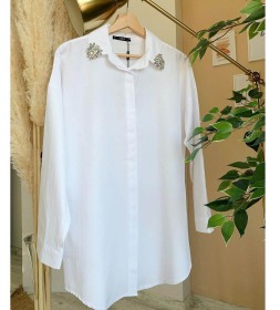 قميص رسمي ساده ~ كتّان (SH-0204)