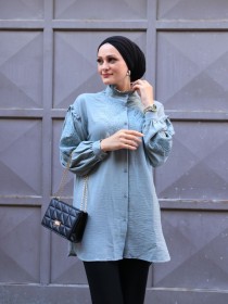 قميص عملي ساده  ~ فضفاض (SH -0239)