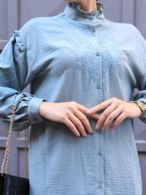 قميص عملي ساده  ~ فضفاض (SH -0239)