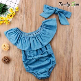 تبان جينز مع حزام