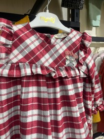 فستان شتوي كاروهات