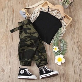 طقم بنطلون جيشي بناتي