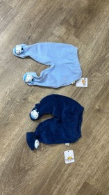 بنطلون بيبي شتوي دب ع القدم