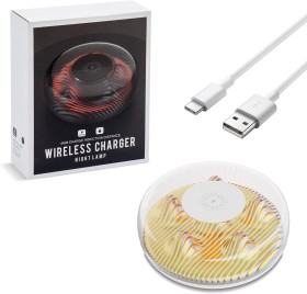 قاعدة شحن لا سلكي مضيئة