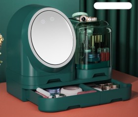 منظم مكياج مع مروحة