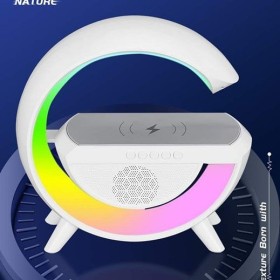 سماعة مضيئة مع شاحن