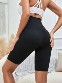 شورت الشد الدبل الأسود