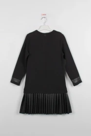 فستان شتوي نص جلد كسرات