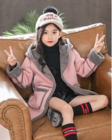 جاكيت شمواه زهري مبطن فرو