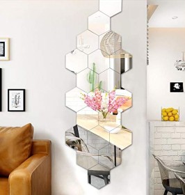 مرايا ديكور لاصقة