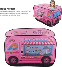 خيمة شكل باص (زهري)