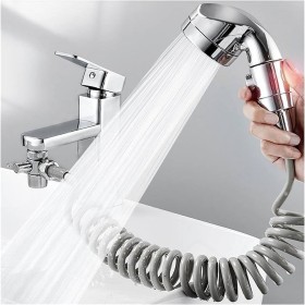 حنفية مع دش