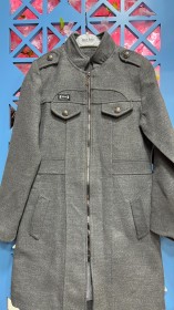 جاكيت جوخ بناتي رمادي