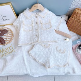 طقم تنورة شيفون مع لولو