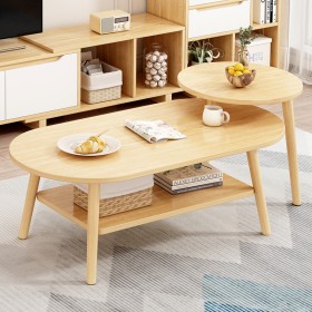 طاولة وسط مع اسكملة ملتصقة